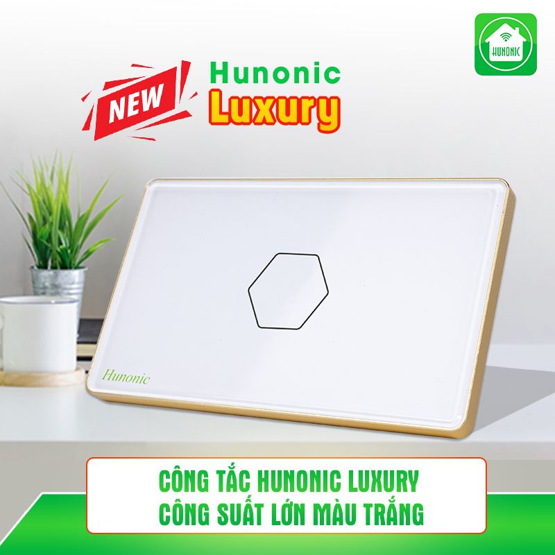 Công Tắc Cảm Ứng Hunonic Luxury Hình Chữ Nhật